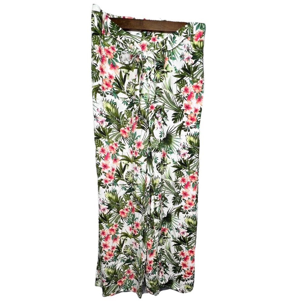 NWT Joe Benbasset Wide-legged Flowy Floral Pants